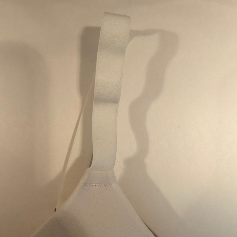 Front Close Underwire T-Shirt Bra 36DD NEW White Molded Cups Adjustable‎ Straps - Picture 2 of 15